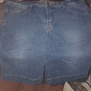 Plus Size Jean Shorts Monroe and Main SZ 18W